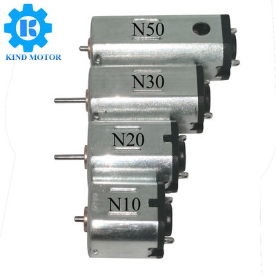 Mikro Arus Rendah 12mm Diameter N10 M20 M30 N50 Dc Brushes Motor 3v 6v 12v 24v