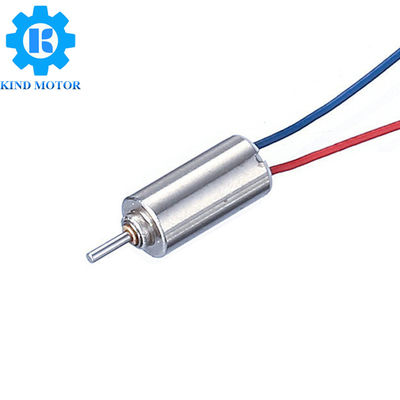 8mm Diameter DC Motor Tanpa Biji Poros Ganda 20000rpm Untuk Multiaplikasi