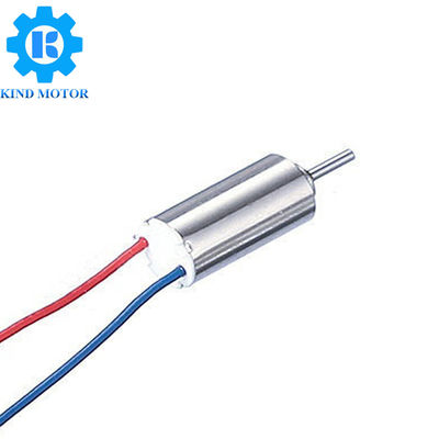 8mm Diameter DC Motor Tanpa Biji Poros Ganda 20000rpm Untuk Multiaplikasi