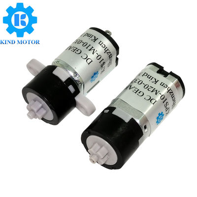 Micro 10mm 1.5v 3v 6v Dc Plastic Gear Motor Dengan Pemasangan Telinga Dan Dengan Kabel