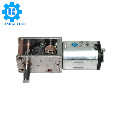 12v Sudut Kanan DC Gear Motor Carbon Brushed 3rpm-320rpm