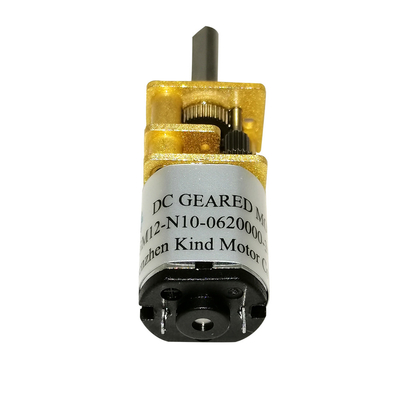Kecil 10 × 12mm Gear Box Reducer 300mNm Motor Listrik Stainless Steel