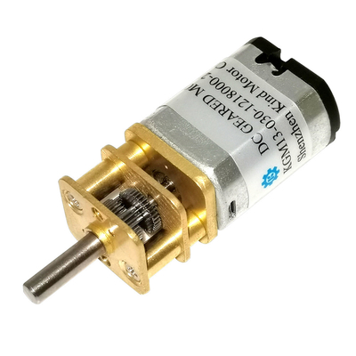 Micro 13mm 1.5v Carbon Brush Motor Dengan Gearbox Pengurang Kecepatan