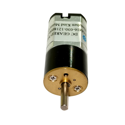 13mm Kecil Torsi Tinggi Dc Gear Motor 12v Karbon disikat