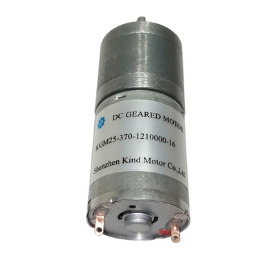 25x4mm Central Long Shaft Brushed Gear Motor 5000rpm Tahan Debu