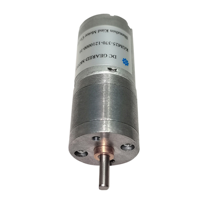 25x4mm Central Long Shaft Brushed Gear Motor 5000rpm Tahan Debu