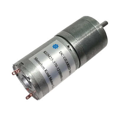 25x4mm Central Long Shaft Brushed Gear Motor 5000rpm Tahan Debu