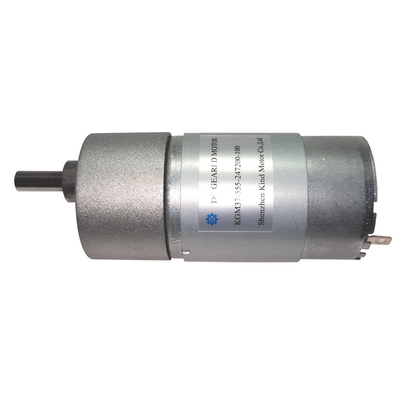 Output Eksentrik 37mm Motor Diarahkan Kecepatan Rendah 12Kg.cm Baja tahan karat