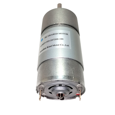 Output Eksentrik 37mm Motor Diarahkan Kecepatan Rendah 12Kg.cm Baja tahan karat