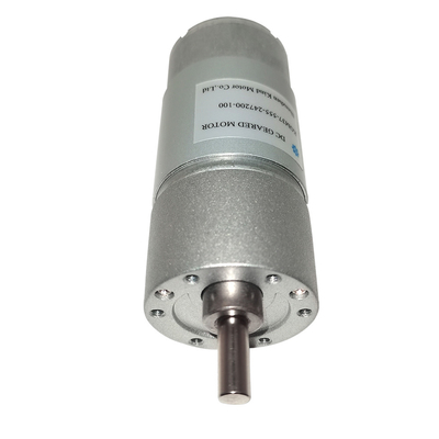 Output Eksentrik 37mm Motor Diarahkan Kecepatan Rendah 12Kg.cm Baja tahan karat