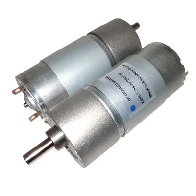 Output Eksentrik 37mm Motor Diarahkan Kecepatan Rendah 12Kg.cm Baja tahan karat