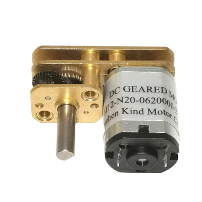 Micro Parallel Axis Shaft Motor DC 180mNm, Motor Peredam Sudut Kanan 2.2W
