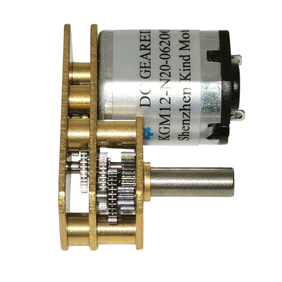 Micro Parallel Axis Shaft Motor DC 180mNm, Motor Peredam Sudut Kanan 2.2W