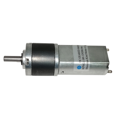 Carbon brushed 4000rpm Planetary Gearbox Motor 6v 12v Dengan Encoder