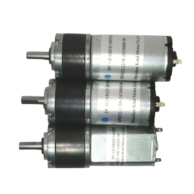 Kebisingan Rendah 1rpm DC Planetary Gear Motor 16mm 5w Magnet Permanen