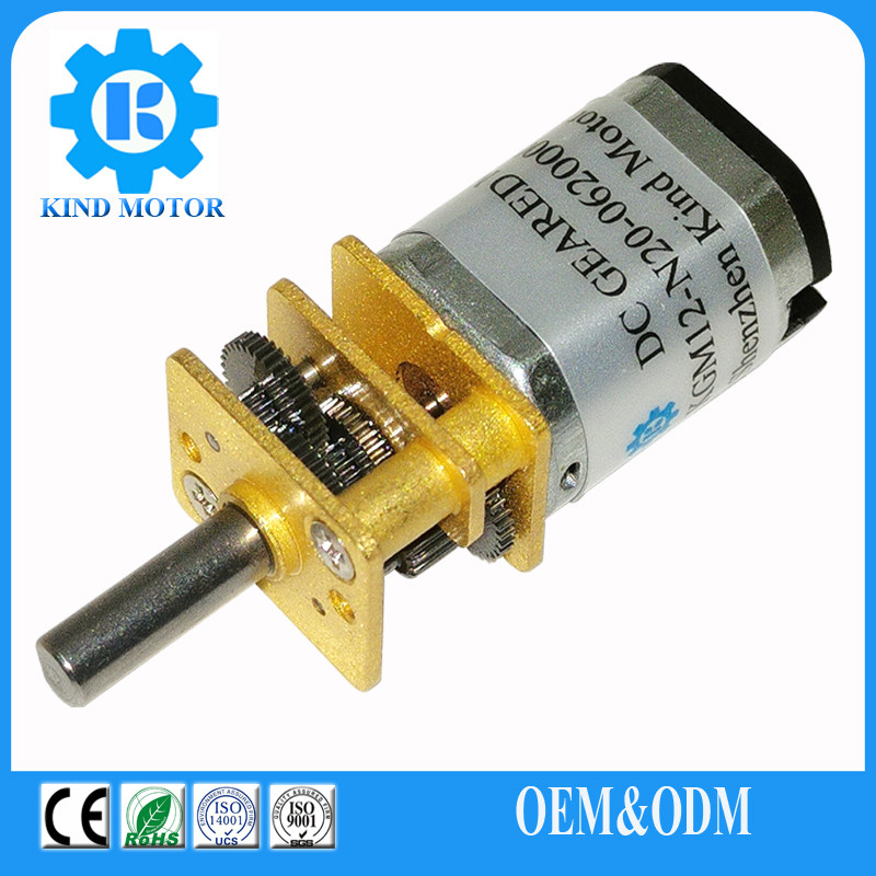 Motor Roda Gigi Mikro DC Torsi Kios Motor Ringan Kompak Ringan ≤1,9Nm