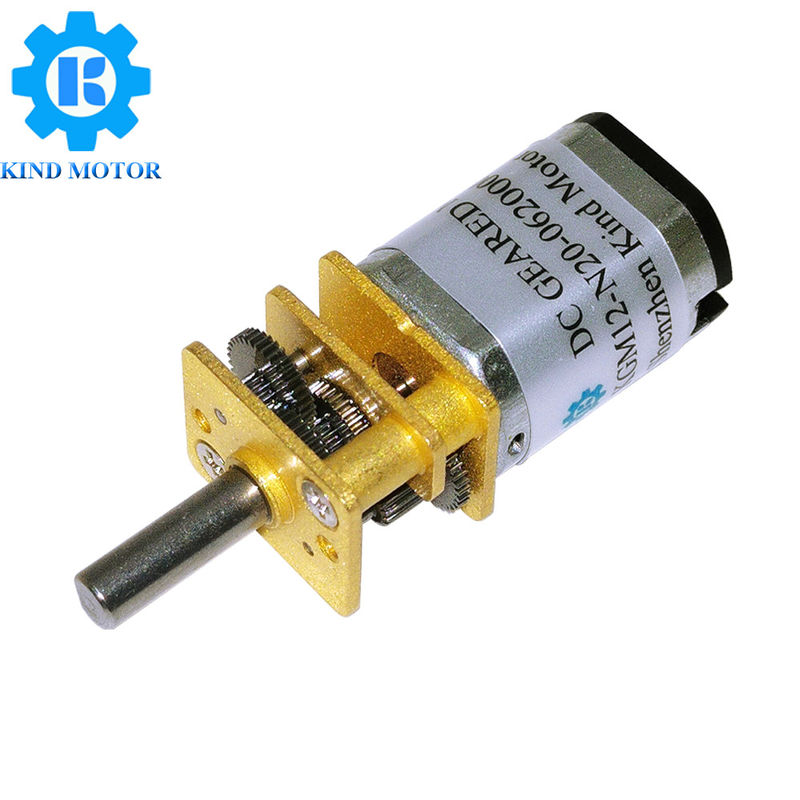 Motor pengurangan gir semua logam 12mm ga12-n20 1.5v 3v 5v 6v 7.4v 12v 24v n10 n20 n30