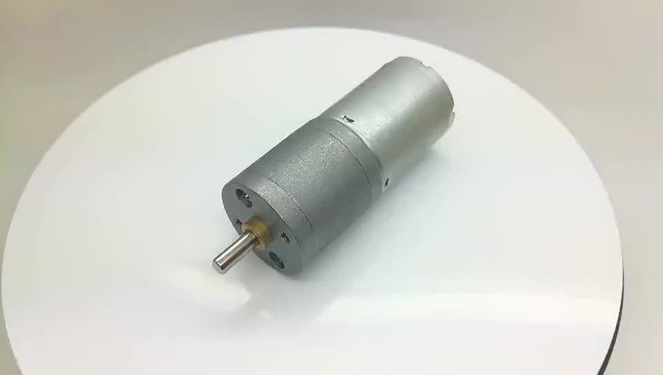 gm25 370 25mm torsi tinggi 12v 24v DC gear motor 5rpm 80rpm 600rpm