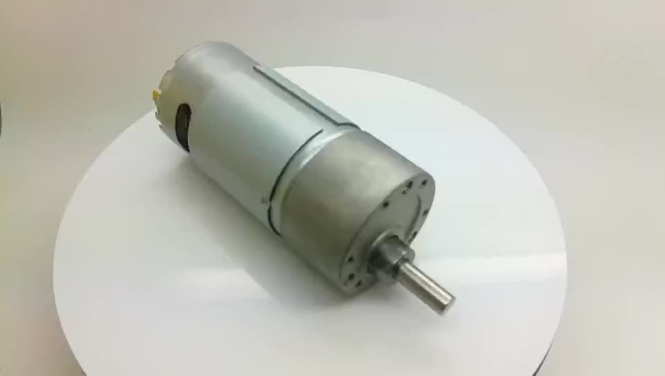 37mm gearbox 12v dc motor tinggi rpm dan torsi 12v 24v 100rpm 300rpm 400rpm 500rpm 600rpm 750rpm 960 rpm motor dc gear