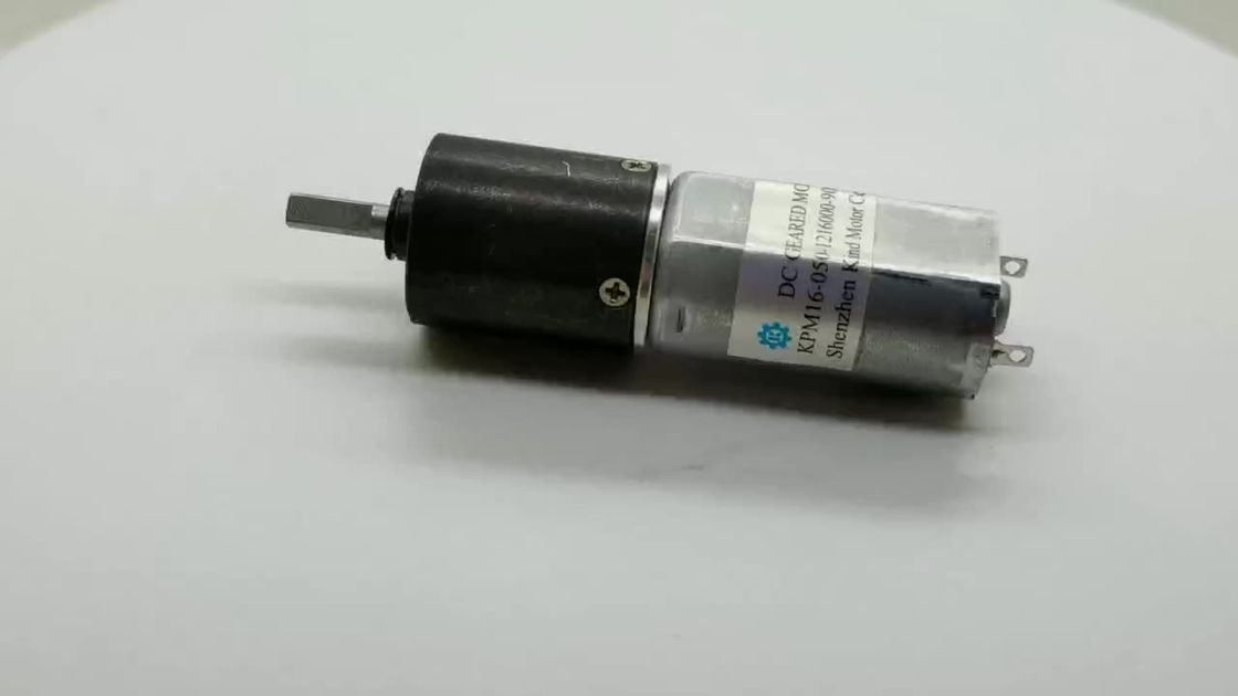 Kualitas tinggi rendah kebisingan mikro 16mm kpm16-050 kpm16-050 3-24vdc logam planet gearbox reduksi motor