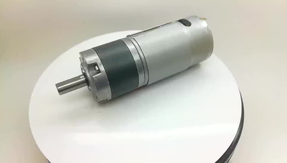 Torsi tinggi mikro 5rpm 10rpm 12v 24v DC 2nm 36mm DC planetary gear motor