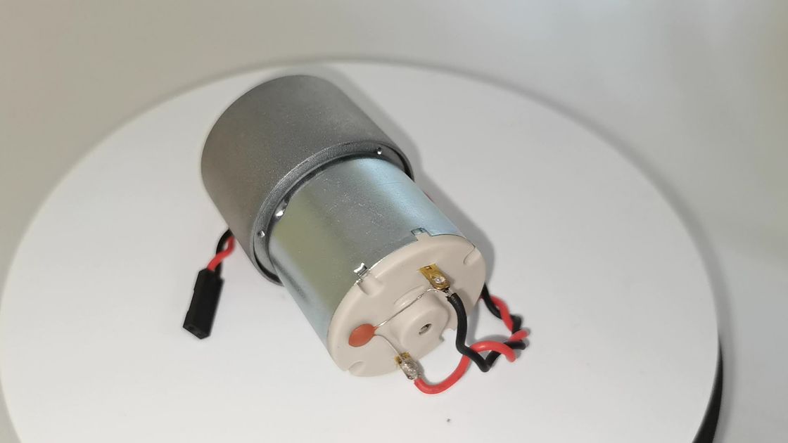 Kualitas tinggi low noise GM37 37mm DC 3v-24v DC gear motor dengan batang D eksentrik 6mm