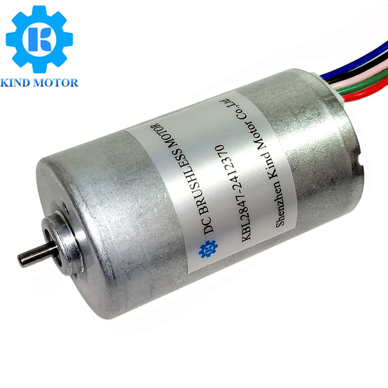Pasokan pabrik 28mm kebisingan rendah nidec bldc motor dc 12-24v brushless dengan poros 2.3mm