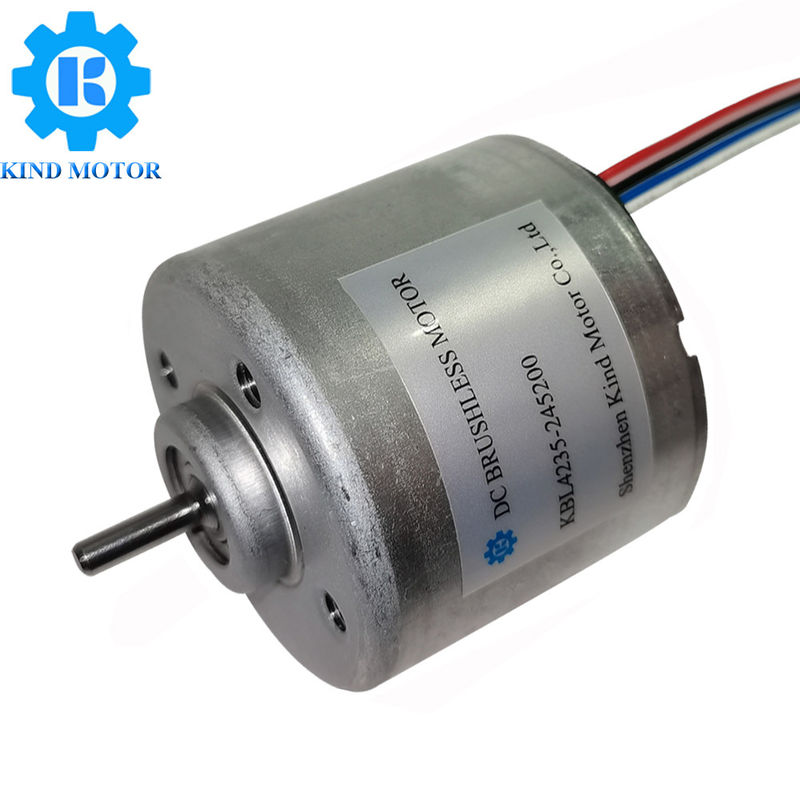 Torsi Tinggi Kecil 0.1nm 0.2nm 0.3nm 12vdc 24vdc 42mm Brushless Dc Motor