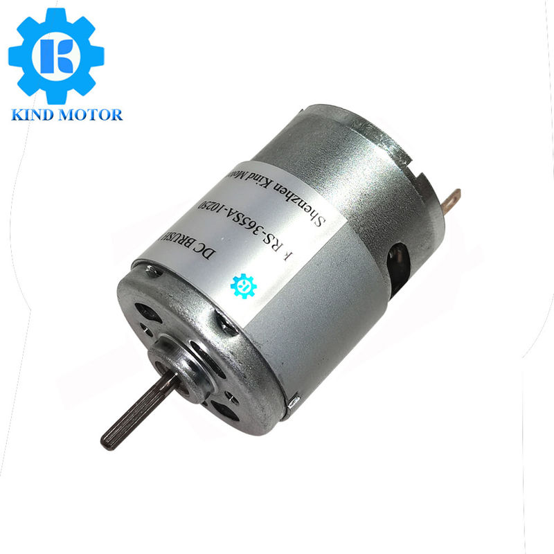 Pmdc Dual Output 2.3mm Poros DC 5v 6v 12v 24v Rs Rc 360 365 Carbon-Brush Motors