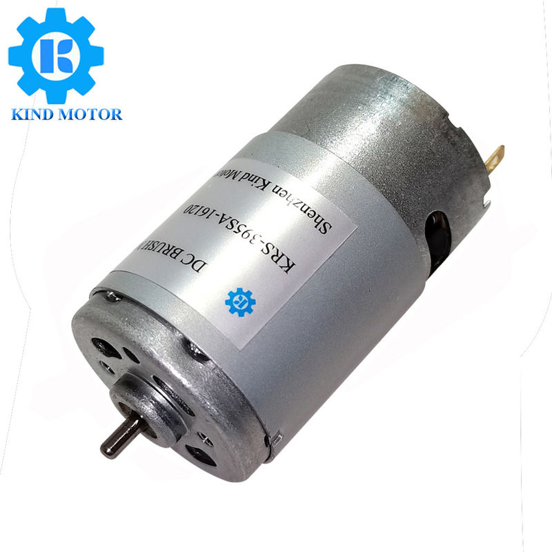 Pmdc Dual Output 2.3mm Poros Dc 5v 6v 12v 24v Motor Sikat Karbon Rs Rc 390 395