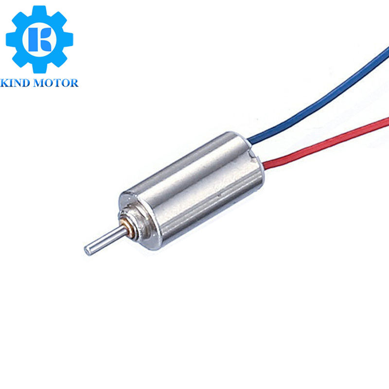 8mm Diameter DC Motor Tanpa Biji Poros Ganda 20000rpm Untuk Multiaplikasi