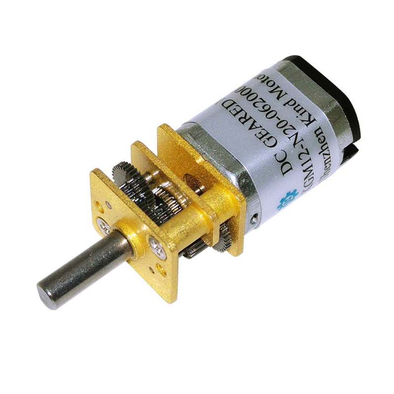 Micro 12mm Dc 1.5-24v Brushed Gear Motor Untuk Obeng Listrik